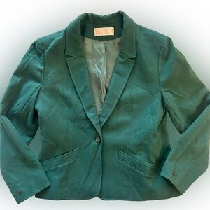 Women's Pendleton Vintage Green Wool Blazer